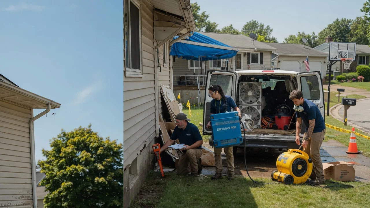 Ceiling Leak Cleanup in Renville, MN near me